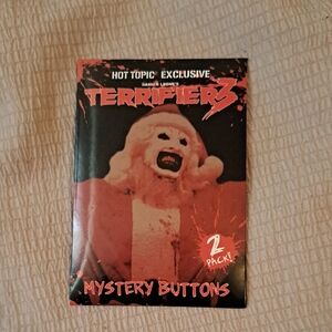 Terrifier 2-Pack Mystery Buttons